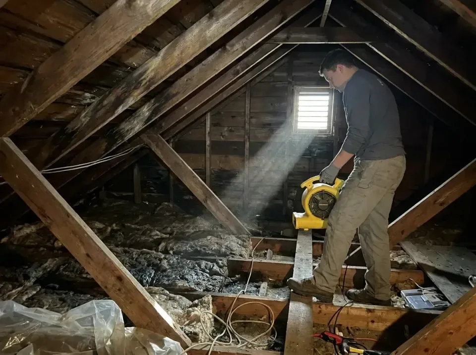 attic-water-damage-drying-proc-007 — frequently asked questions, Emergency Water Extraction & 24/7 Flood Response in Elm Spr…